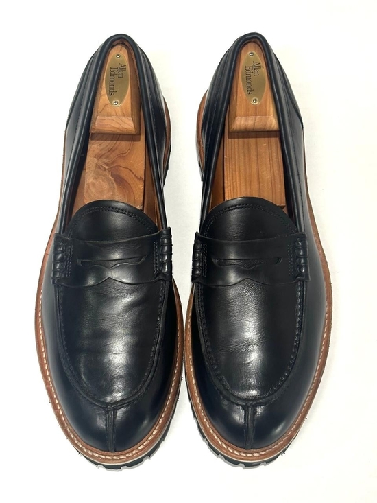 Allen Edmonds Freeport Weatherproof Lug Penny Loafer Black 10 D Storm Welt USA main image 15